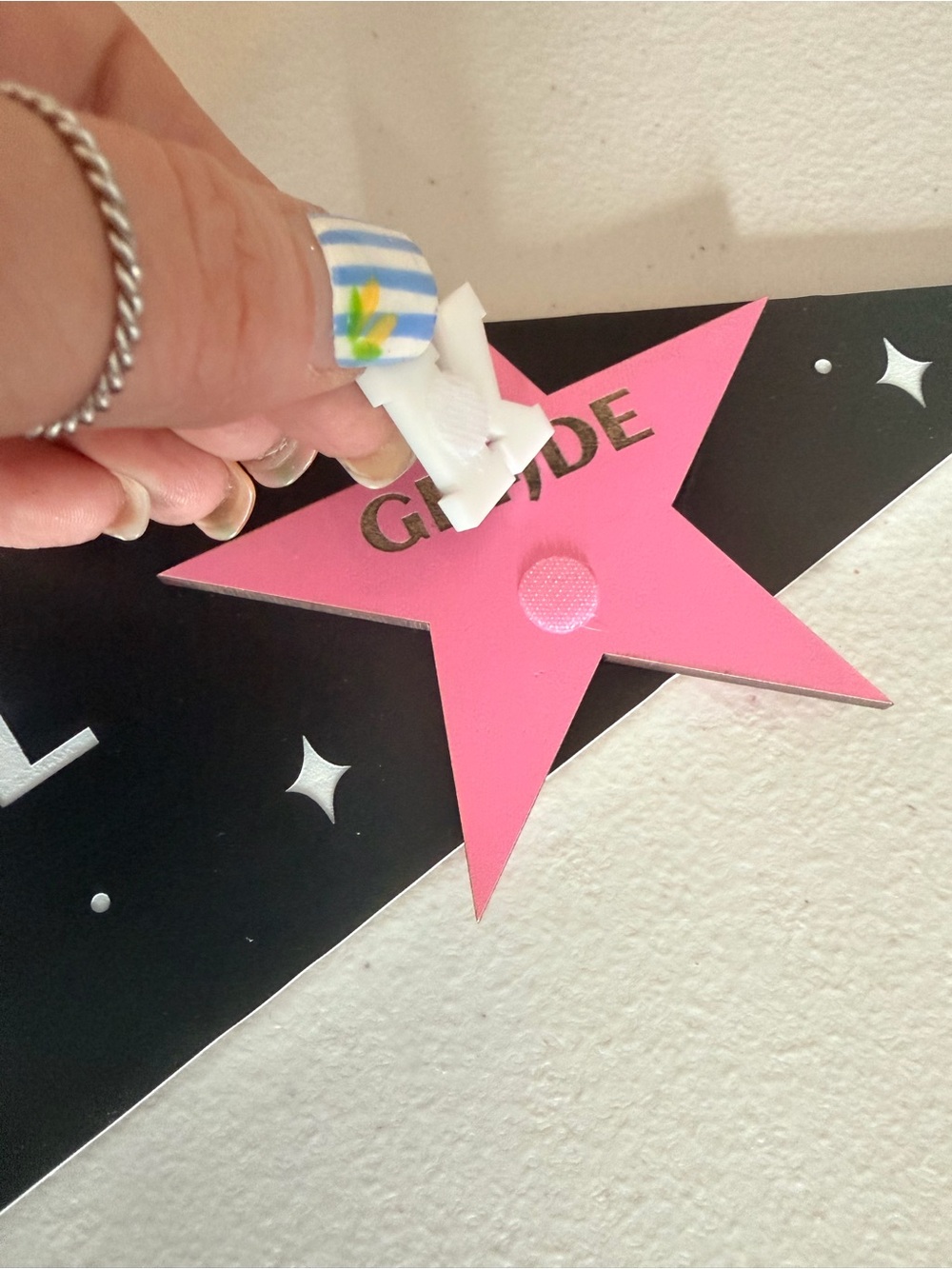 Designed and handcrafted by me First Day of School interchangeable sign - Picture 6 of 8